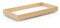 AT4 - ESSENTIEL Cajón de cama Haya barnizada | Para cuna 60x120 cm | Cajón universal de madera | Cajón con 4 ruedas | Altura 15cm | Almacenamiento práctico y discreto | Ahorro de espacio