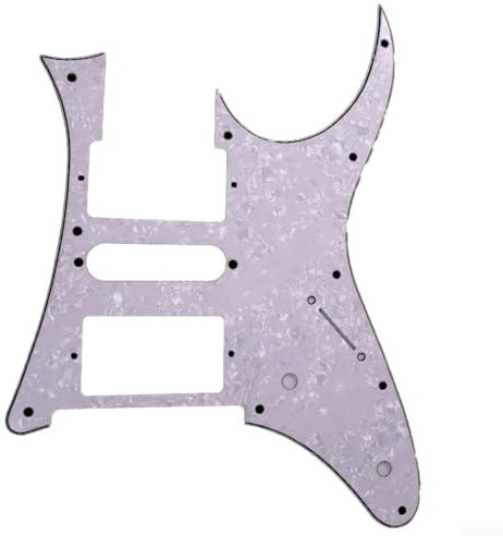 HSH Gitarre Pickguard 7V E-Gitarre Pickup Ersatz Scratch Plate für Ibanez RG250(A)