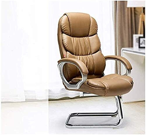 XYQUTQMK Bürostuhl Ergonomischer Hochlehner Home Office Stuhl PU Leder Executive Computer Schreibtisch
