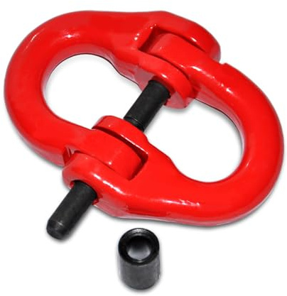 MOUMOUTEN Chiusura a farfalla con carico massimo di 2 tonnellate, per il collegamento di catene e ganci ad anello nel montaggio di catene.