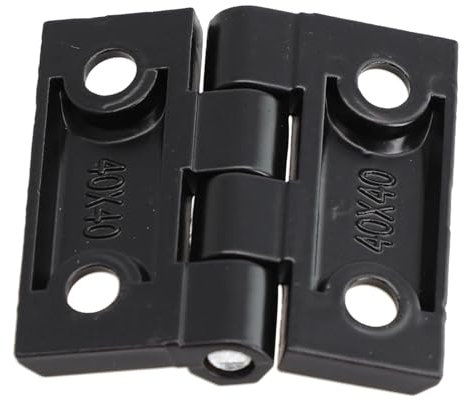 Cerniera per Porta 2 Pezzi portellone Posteriore in Alluminio per Finestra per armadietto Riparazione casa Sostituzione ferramenta (40x40mm)