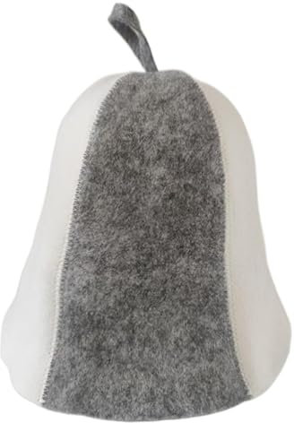 Besreey Cappello da sauna, cappello da bagno per sauna | copricapo per capelli asciutti quotidiani, protezione termica in feltro, per uomini e donne, ideale per stanze calde, vapore sudorazione