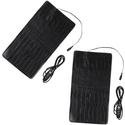 ORFOFE USB Betriebene Haustier Heizmatte Mit 3 Heizstufen Heizkissen Aus Pflegeleichtem Material Für Katzen Hunde Reptilien Und Kleintiere Tragbare Wärmematte