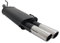 Novus Sportauspuff Gruppe N 2x90mm RL-Design