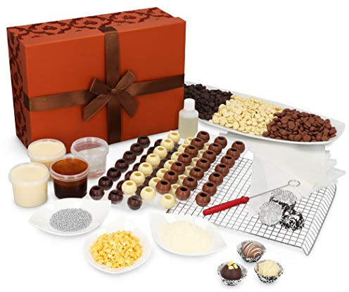 Pralinen-Set zum Start in die Pralinenproduktion im Geschenkkarton