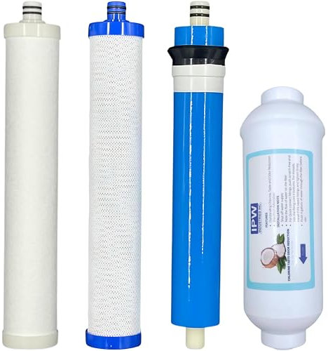 Culligan AquaCleer AC-30 - Cartuccia di ricambio compatibile con sistema di osmosi inversa, filtro e membrana, set da 4