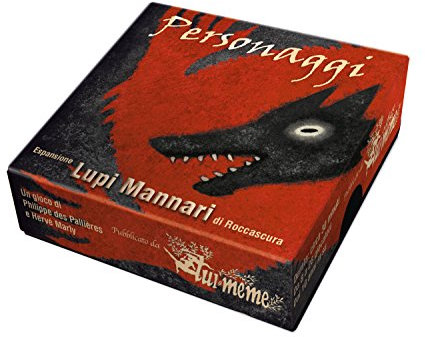 Asmodee, Werwölfe von Roccascura: Charaktere, Erweiterung des Brettspiels, italienische Ausgabe