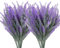 LOVENIMEN Künstlicher Lavendelblumenstrauß in Lila, künstliche Pflanzen, Weihnachtsdekorationen, Ornamente für Heimdekoration, Hochzeit, Garten, Büro, Terrasse, Dekoration, Party-Arrangement, Außen-