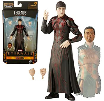 Universo Marvel Hasbro Marvel Legends Series - Druig (Action Figure 15 cm, Include 2 Accessori, Build-A-Figure, The Eternals), Multicolore