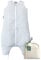 molis&co - Baby Schlafsack mit Füßen 2.5 TOG - Ganzjahres Schlafsack - Babyschlafsack mit Beinen - 100% Baumwolle (Oeko-TEX 100), Winterschlafsack Premium Qualität - Grey Print (100 cm)