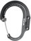 GEAR AID HEROCLIP Carabiner Clip and Hook (Large) for Camping, Backpack, Organization, and Garage, Stealth Black