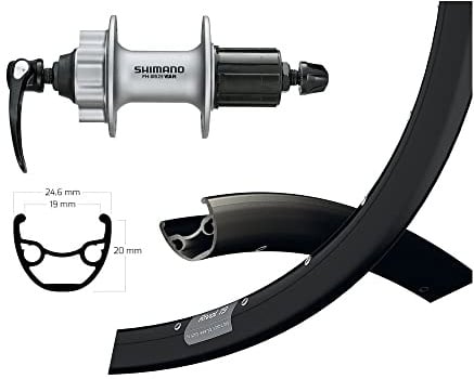 Ryde Deore Scheibe Schwarz 29