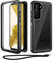 Beeasy for Samsung Galaxy S22 Case Waterproof, Shockproof Phone Case for S22 with Built-in Screen Protector, Full Body Heavy Duty Armoured Tough Cover for Galaxy S22 5G 6.1” Black