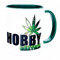 Hobby Gärtner Bürotasse Kiffertasse Chill mal Relax Tasse Becher Geburtstag Geschenk Lustig Idee Witzig mit Spruch Büro Marihuana Weed Cannabis Artikel Kiffer Drogen Zubehör Gras Joint Deko thc Tee