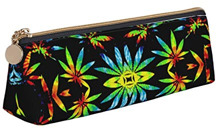 Federmäppchen, Tie-Dye-Topf-Blatt-Unkräuter Stifte-Organizer Stylisches Mäppchen Praktischem Briefpapier Tasche Für Erwachsene Erwachsener Studenten