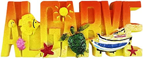 Algarve Portugal Letters Algarve Fridge Magnet Refrigerator Magnet Decoration Magnet Sticker Souvenir Resin Crafts