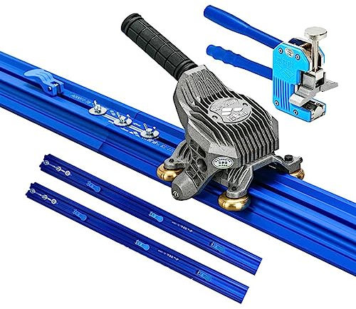 Neueste professionelle großformatige Fliesenschneidemaschine, manueller Fliesenschneider mit eingebauten Saugnäpfen, Fliesenschiebemesser, Fliesenzange, Keramikfliesenschneider für 2,2 m/2,3 m/3 m/3