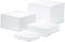 Milageto 4 Stück Buffet-Riser, Lebensmittel-Riser für Buffet-Tisch, Würfel-Display, Nesting-Riser für Schmuck