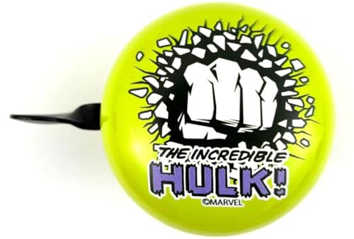 2-Klang Fahrradklingel The Incredible Hulk, Ø 60mm, Retro Bell