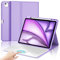 JADEMALL Tastiera iPad Air 13 con Trackpad, Custodia Tastiera per iPad Air 13 Pollici 2025 M3/M2, Italiano ‎QWERTY Tastiera Bluetooth Staccabile con Touchpad, Viola chiaro
