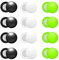 Lot de 12 clips pour dossard de course de marathon, porte-numéro, fixation de dossard de course, aimants, boucle de numéro,Bib Magnets for Runners Field Run Supplies