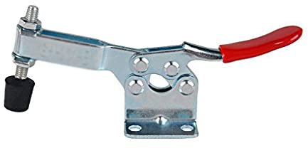 4Pcs Hand Tool Toggle Clamp 201B Antislip Red Horizontal Clamp 201-B Quick Release Tool