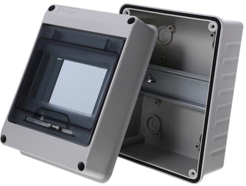 IMIKEYA Wasserdichter Verteilerschutzkasten Für Außen Und Innenbereiche Wetterfeste Abdeckung Für Schalttafelkästen Kompakter Kleiner Kasten Für Elektronische Anschlusskästen