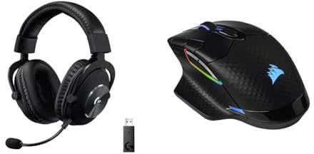 Logitech G Pro X & Corsair Dark Core RGB Pro SE