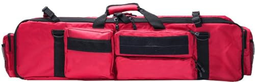 100Cm Waffentasche Langwaffen,M249-Gewehr-Gewehr-Beutel-Schießenaufbewahrungsbehälter,Taktische Waffentasche Armee Airsoft,Outdoor Jagdzubehör, Tactical Bag,Bietet Platz Für Zwei Gewehre F