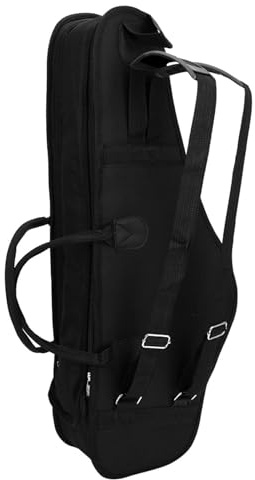 Alt-Saxophon-Beutel, wasserfester Rucksack für EB Saxophon | Gepolsterte Innenauskleidung, Doppelreißverschluss, Ergonomisches Handtaschen-Design