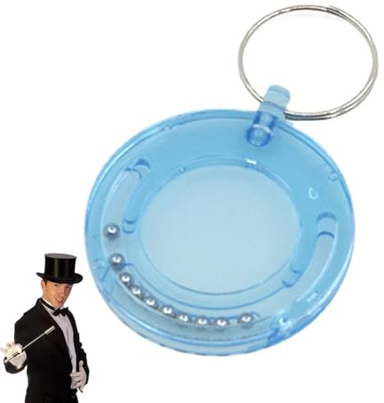 Münzen-Flucht-Puzzle Schlüsselanhänger,Zaubertricks Coin Out | Nahaufnahmetrick, einfach zu machende Zaubertricks, fantastische Puzzle-Zauberrequisiten, Partytricks für Kinder
