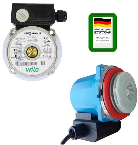 Tauschmotor Tausch Motor Pumpenkopf/Ersatzmotor für Wilo Umwälzpumpe Heizungspumpe Förderhöhe 4m - von PAG Turbo GmbH®