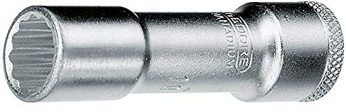 GEDORE Steckschlüsseleinsatz 3/8 Zoll lang UD-Profil 7/8 Zoll, 1 Stück, D 30 L 7/8AF