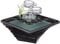 Sunchine SCFV16 Cristal Line Himalaya - Fuente Interior, Negro, 23 x 23 x 20 cm