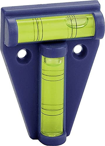 KWB Pfahlwasserwaage 19 x 60 mm (Vertikal - und Horizontallibelle), kleine wasserwaage