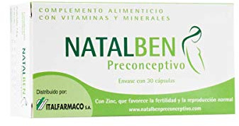 NATALBEN Preconceptivo 30 Cap