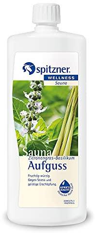 Spitzner Saunaaufguss - Zitronengras-Basilikum 1L