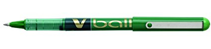 Pilot V-Ball 07 0.5mm Ballpoint Pen - Green