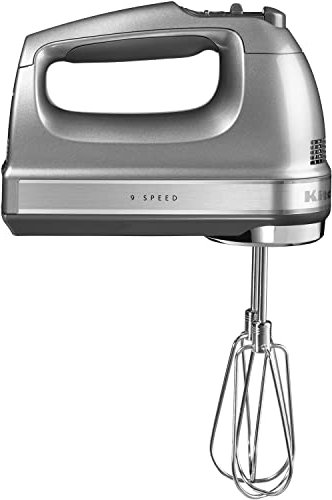 Kitchenaid Hand Mixer 9 Speed Contour Silver 5KHM9212BCU