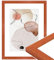 WANDStyle Bilderrahmen Kirschbaum-Optik DIN A4 21x29,7 cm aus Holz im Stil Modern zum Aufhängen, Posterrahmen Made in Germany, ideal für Urkunde - H430