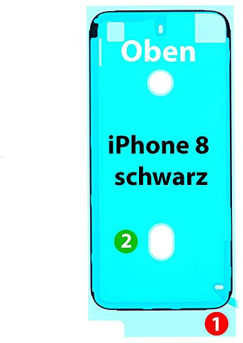 NG-Mobile Klebefolie Display für Apple iPhone 8 – Klebepad Kleberahmen Klebestreifen – Display Handy Rahmen Kleber – Dichtung Sticker Smartphone