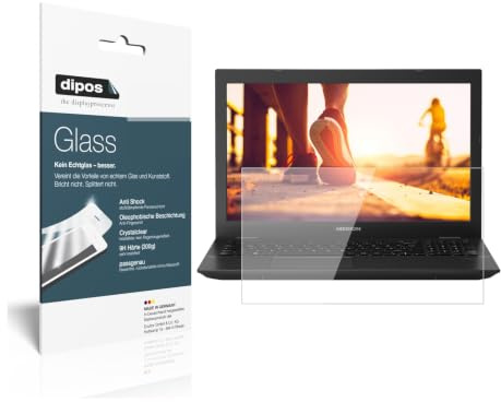 dipos 2x Displayschutzfolie 9H klar für Medion Akoya P6685 | Bricht und splittert nicht, kein Echtglas, Anti-Shock, passt perfekt, kratzfest, blasenfrei, hüllenfreundlich, selbstklebend