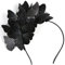 Coucoland Fascinator mit Schmetterlingen, Hut, Monarch-Schmetterling, Stirnband, Krone, Teeparty, Kentucky, Halloween-Kostüm, Kopfschmuck, D-schwarz, 1 Count (Pack of 1)