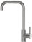 CECIPA Wasserhahn Küche Edelstahl, Küchenarmatur Hochdruck 360° Drehung, Mischbatterie Küche aus Edelstahl 304 Anti-Fingerabdruck, Spültischarmatur mit G3/8'' Anschlüsse, Armatur Küche Gebürstet