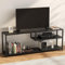 TECHMILLY TV Stand for 65 TV, Media Stand with Storage Shelves, Modern Entertainment Center for Living Room, Bedroom