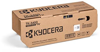 Kyocera TK-3400 Toner Schwarz. Toner Drucker kompatibel für Ecosys PA4500x. Original Tonerkartusche für bis zu 12500 Seiten