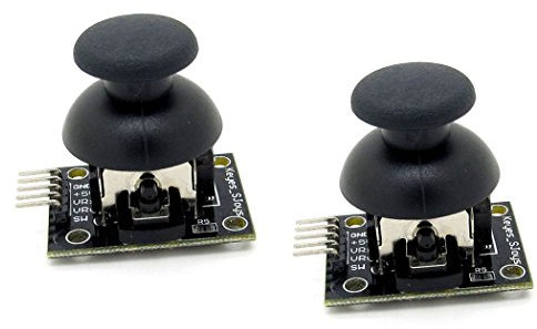 Newzoll Lot de 2 modules de capteur d'axe de joystick KY-023 pour Arduino AVR PIC Mega UNO