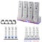 Puseky 4 IN 1 Controller Charging Dock with 4 Rechargeable Batteries and LED Indicators for Wii Controller
