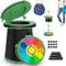 ALEVMOOM Toilettes Portable pour Camping Télescopique Toilettes Portables Toilettes de Camping avec 7 Sacs Poubelle de Toilette Pliables Toilettes Mobile Pot Portable pour Camping/Bateau/Conduite en