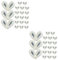 Lurrose 40 Pièces pince à cheveux oreille de lapin materiel de bricolage bunny ears pinces crocodiles décor de cas de bricolage attache-cheveux pinces à cheveux charme de scrapbooking VR